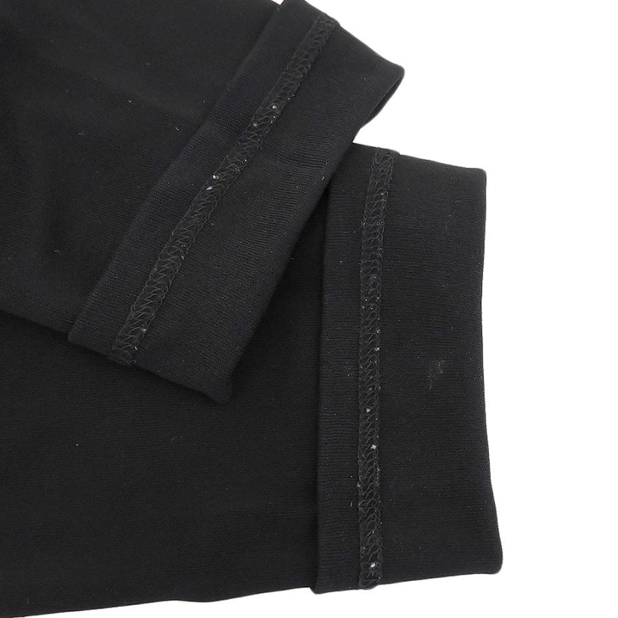 LANVIN ランバン  美品 シルク タートルネック カットソー トップス レディース ブラック 38 2919701 38 LANVIN（ランバン） 美品 シルク タートルネック カットソー トップス