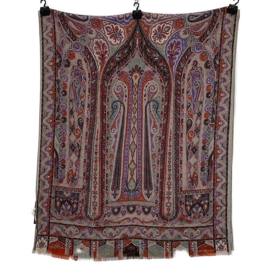 ETRO（エトロ） 美品/国内正規 112-10028-5337 ペイズリー柄 カシミヤ