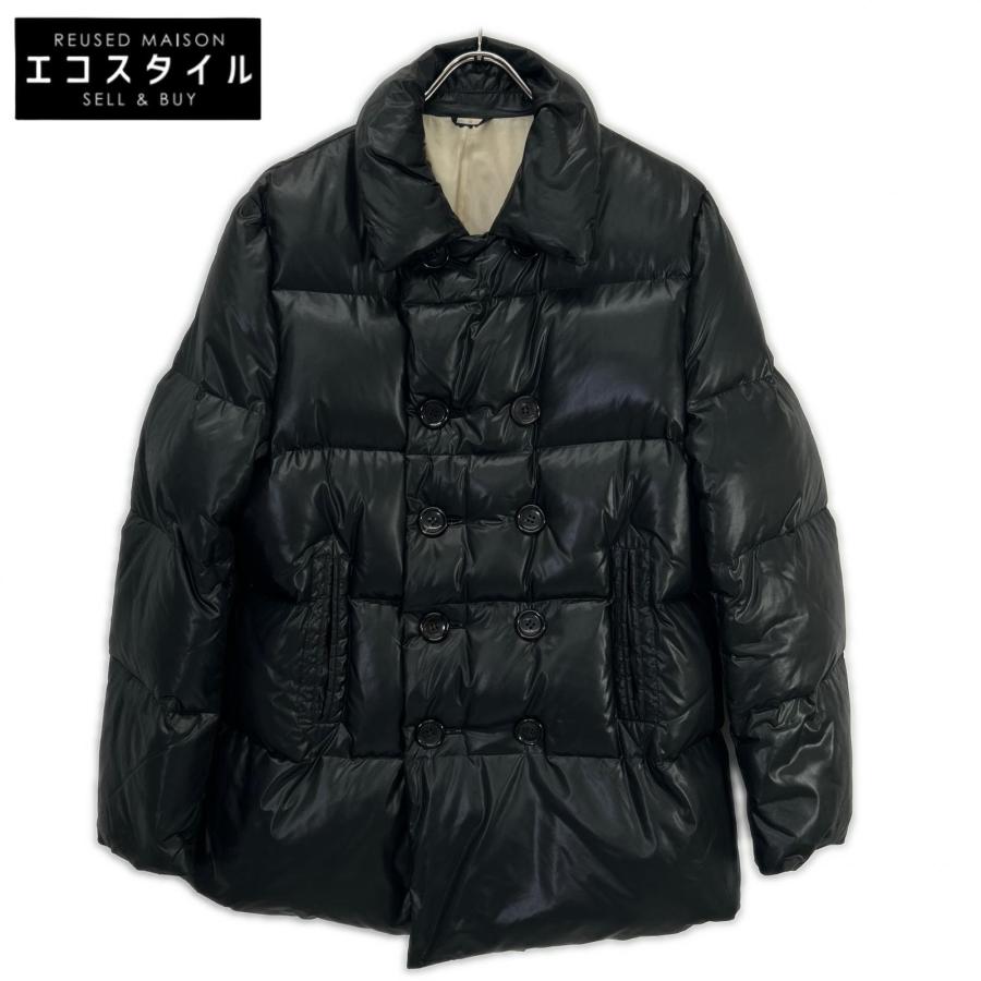 COMMEdesGARCONS HOMME コムデギャルソンオム ブラック HN-C021 ダブルブレスト ダウンジャケット L COMME des GARCONS HOMME コムデギャルソンオム ブラック HN-C021