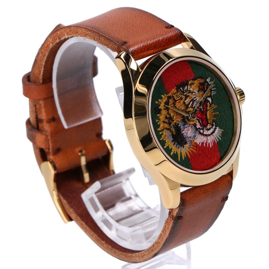 GUCCI グッチ YA126497 G-TIMELESS ﾏﾙｼｪ･ﾃﾞ･ﾒﾙｳﾞｪｲﾕ ﾀｲｶﾞｰｸｵｰﾂ時計 GUCCI（グッチ） YA126497 G-TIMELESS マルシェ・デ・メルヴェイユ