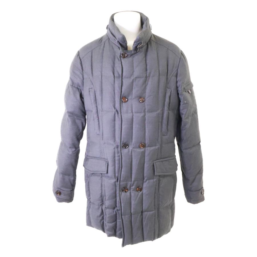 MOORER ムーレー 国内正規 MORRIS-L ウール ダブルブレスト ダウンジャケット 54 国内正規 MOORER ムーレー MORRIS-L ウール ダブルブレスト ダウン