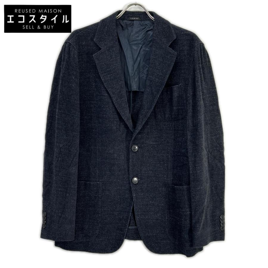 GIORGIOARMANI ジョルジオアルマーニ 8WGGG02B T02TF 21年 ネイビー UPTON シングルブレス ジャケット 52R GIORGIOARMANI ジョルジオアルマーニ 8WGGG02B T02TF 21年 ネイビー
