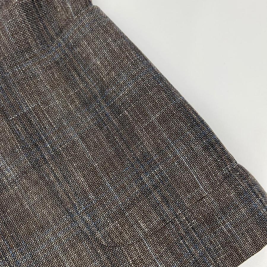 LARDINI（ラルディーニ） JR0526AQ ブラウン ウールリネンコットン