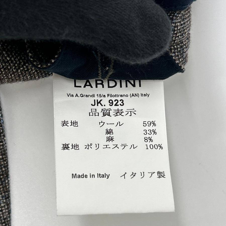 LARDINI（ラルディーニ） JR0526AQ ブラウン ウールリネンコットン