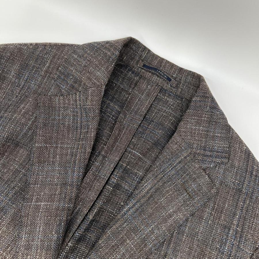 LARDINI（ラルディーニ） JR0526AQ ブラウン ウールリネンコットン