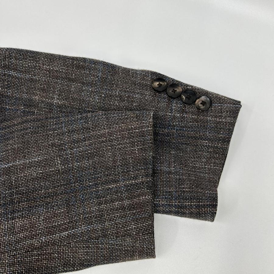 LARDINI（ラルディーニ） JR0526AQ ブラウン ウールリネンコットン