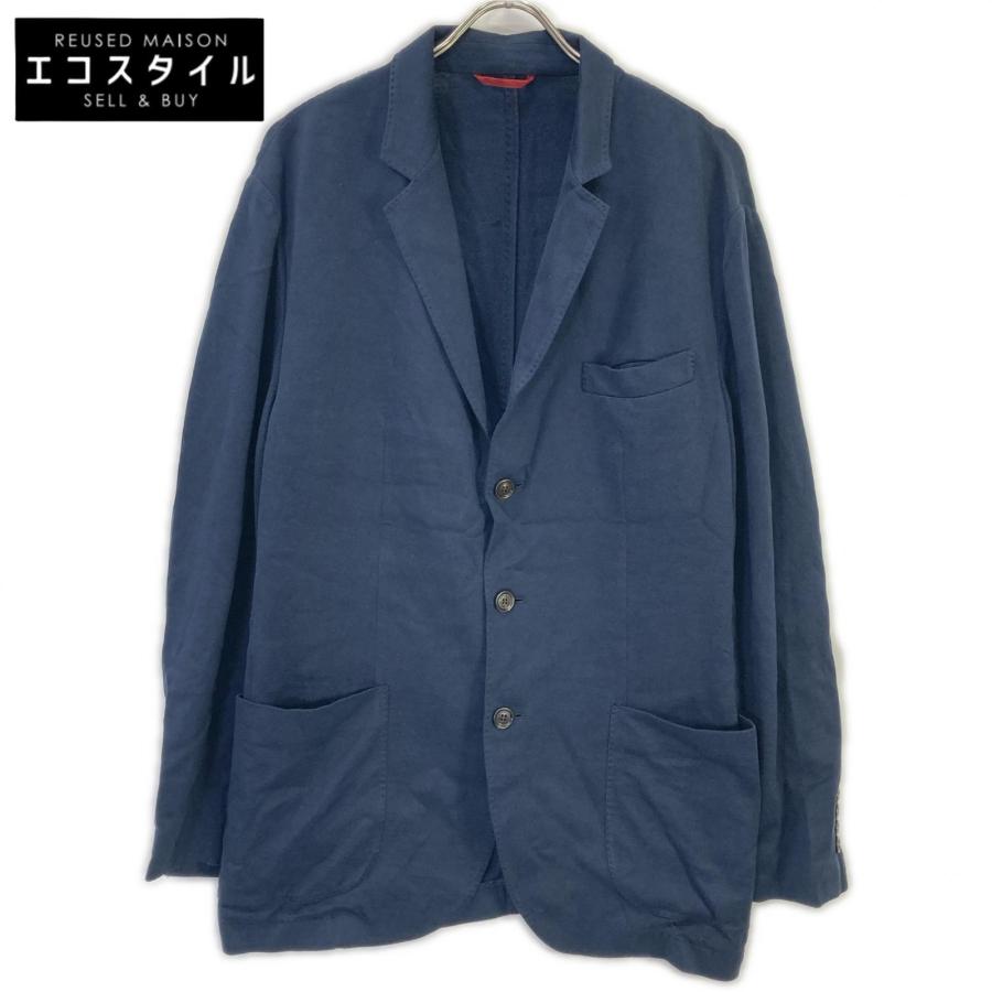 BRUNELLO CUCINELLI（ブルネロクチネリ） ネイビー シルクコットン
