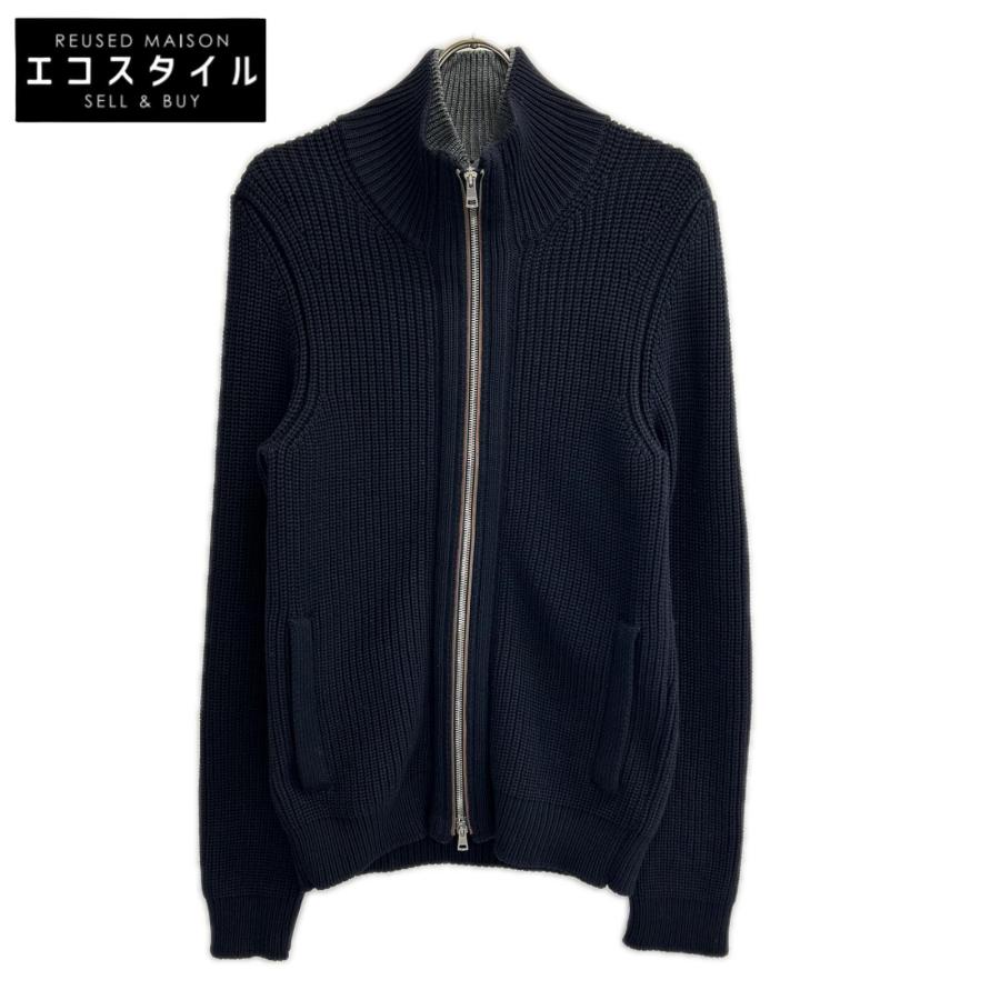 グッチ トムフォード期 リブニット キャミソール ブラック Sサイズ GUCCI（グッチ） トムフォード期 255915 ネイビー ウール ドライバーズ