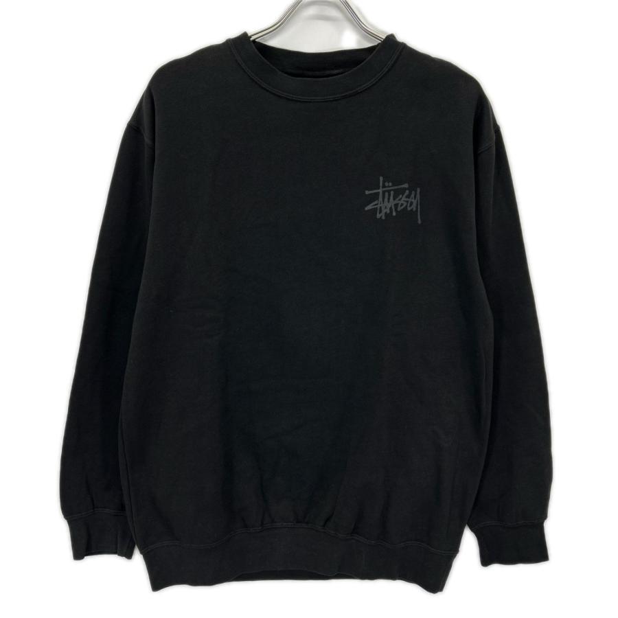 STUSSY（ステューシー） 90'S ブラック ドラゴンプリント スウェット