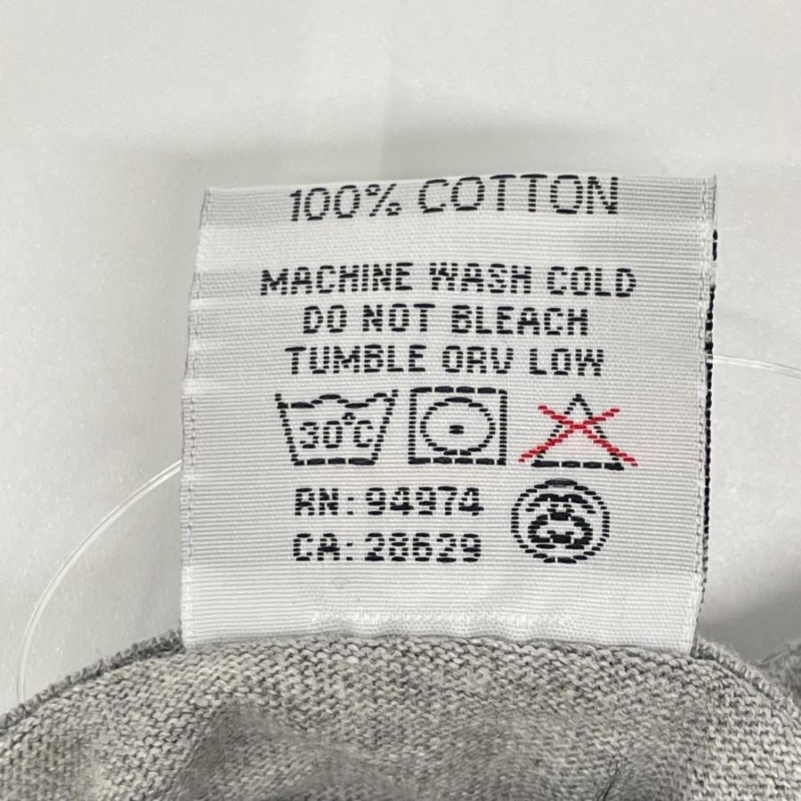 STUSSY（ステューシー） グレー コットン ロゴ Tシャツ S メンズ