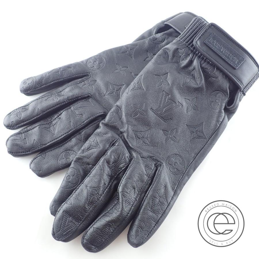 Louis Vuitton ルイ ヴィトン M ゴン モノグラム シャドウ ラムスキングローブ 9 メンズ ブランドショップエコスタイル 通販 Yahoo ショッピング