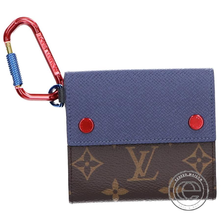 新品同様 Louis Vuitton ルイ ヴィトン M コンパクト ウォレット モノグラム カラビナ付 二つ折り財布 小銭入れあり メンズ ブランドショップエコスタイル 通販 Yahoo ショッピング