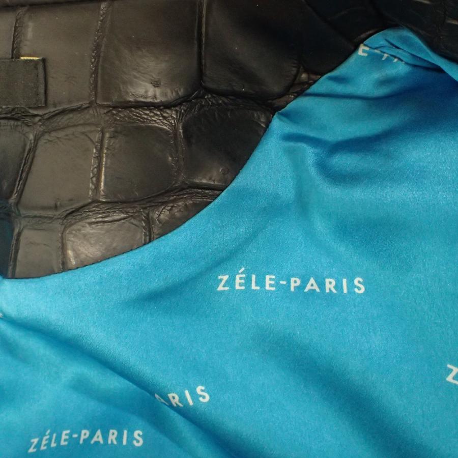 ZELE-PARIS ゼルパリ クロコダイルレザー テーラードジャケット ZELE-PARIS ゼルパリ クロコダイルレザー テーラードジャケット