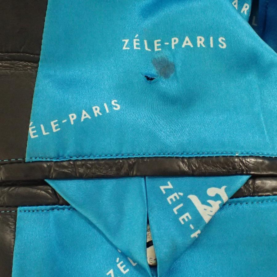 ZELE-PARIS ゼルパリ クロコダイルレザー テーラードジャケット ZELE-PARIS ゼルパリ クロコダイルレザー テーラードジャケット
