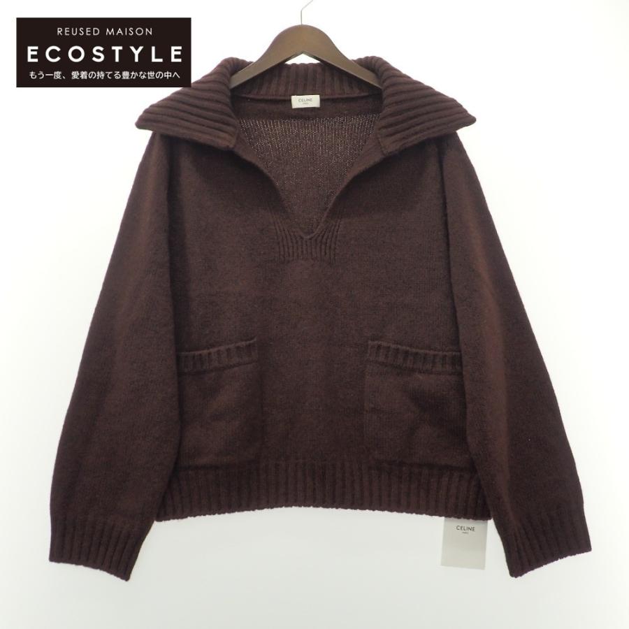 CELINE 新品同様品/国内正規 セリーヌ 2A52B384D カシミヤ オープン  