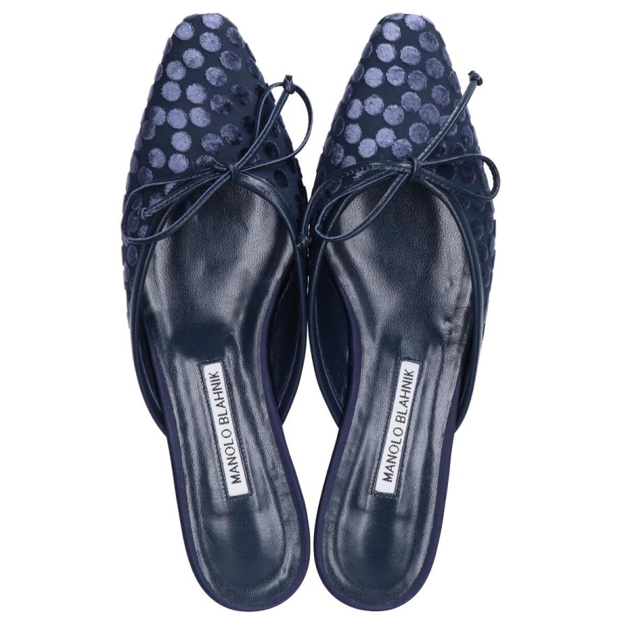 MANOLO BLAHNIK（マノロブラニク） 新品同様/ 418-0145-0001 BALLERIMU
