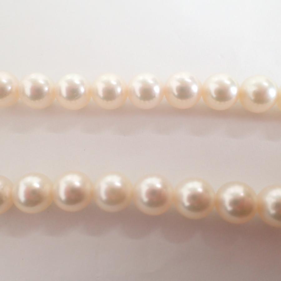 MIKIMOTO（ミキモト） 美品 SIL刻印 Mチャーム付 約7mmパール