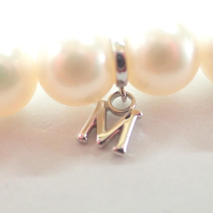 MIKIMOTO（ミキモト） 美品 SIL刻印 Mチャーム付 約7mmパール