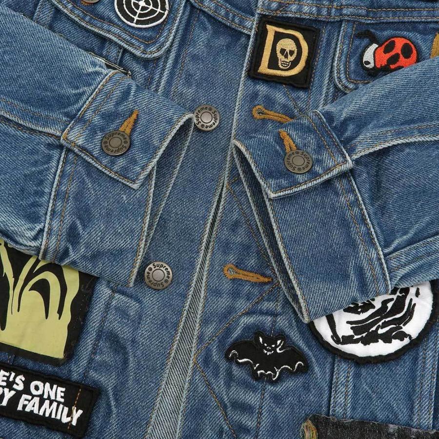Supreme 美品/ シュプリーム 18SS Patches Denim Trucker Jacket Supreme 美品/ シュプリーム 18SS Patches Denim Trucker Jacket