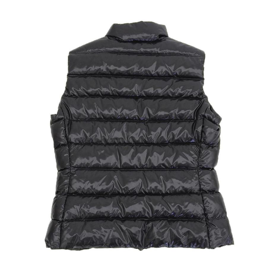 【モンクレール】ガー二ー　GHANY ダウンベスト　ロゴワッペン サイズ1　黒 モンクレール】ガー二ーGHANY ダウンベストロゴワッペン サイズ1黒