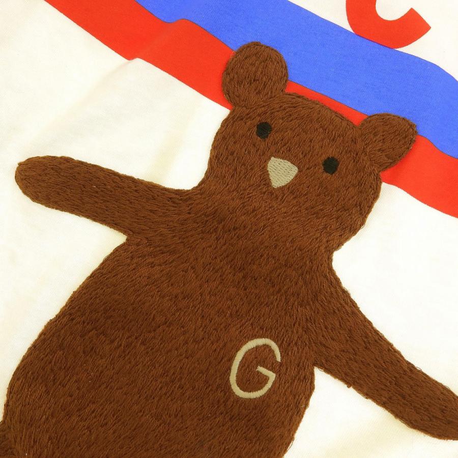 GUCCI グッチ 白シャツ クマ 玉乗り ワンポイント 刺繍 楽天市場 