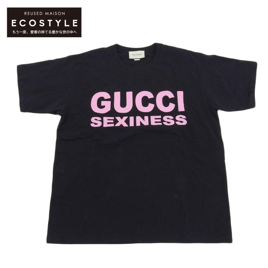 美品 GUCCI グッチ SEXINESS オーバーサイズ Tシャツ トップス メンズ  