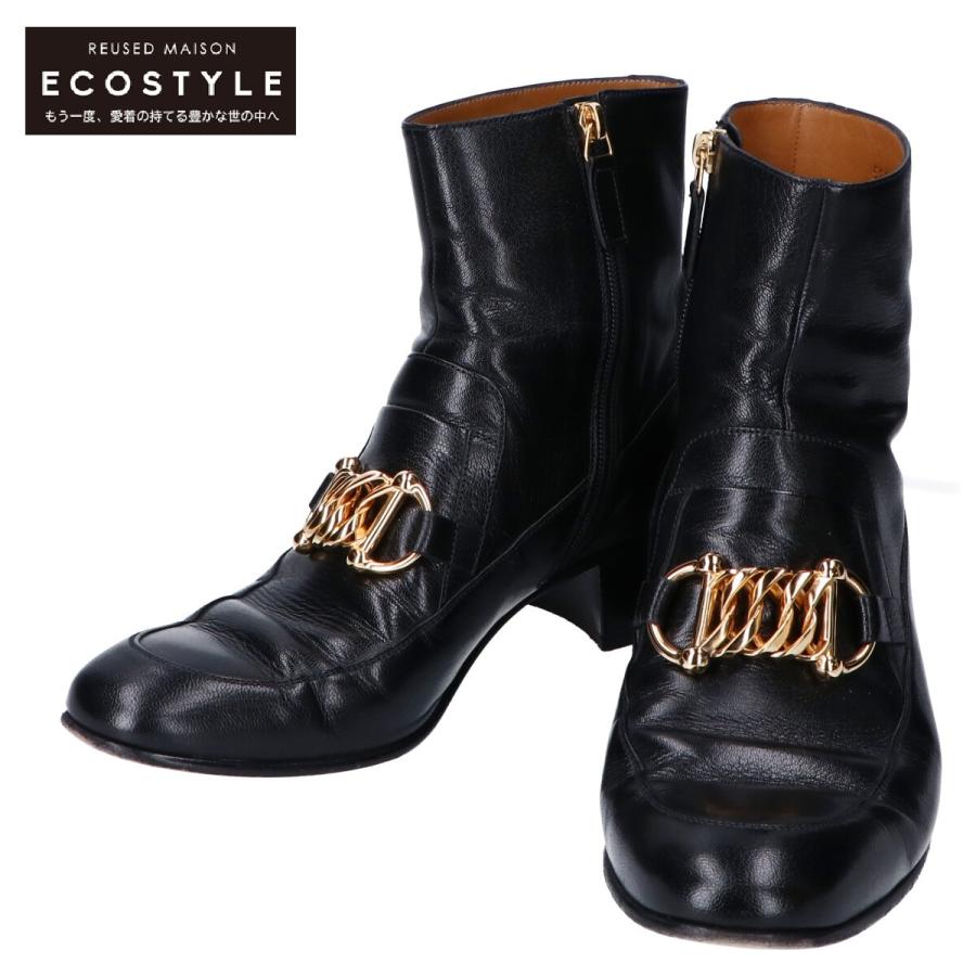 GUCCI グッチ 585857 KITTENヒール ホースビットチェーン サイド GUCCI グッチ 585857 KITTENヒール ホースビットチェーン サイド