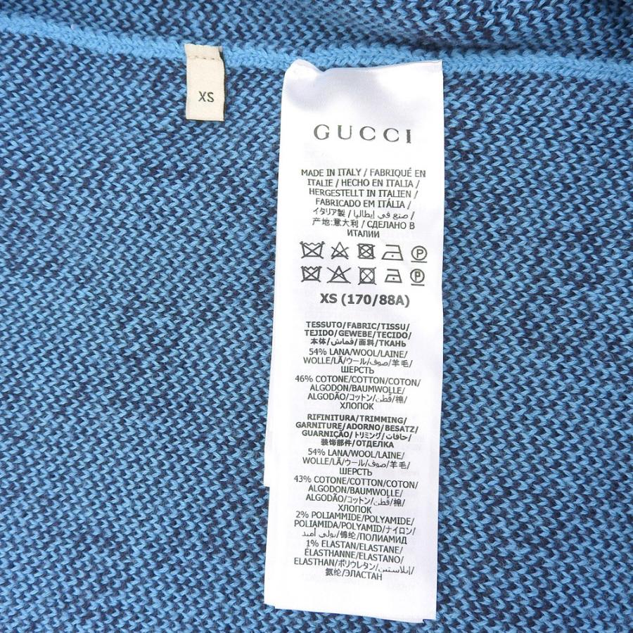 GUCCI 美品 グッチ GG柄 ニット カーディガン メンズ ライト GUCCI 美品 グッチ GG柄 ニット カーディガン メンズ ライト
