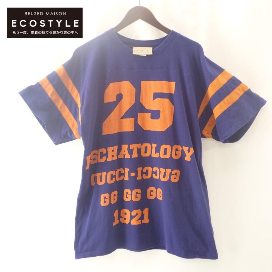 GUCCI 美品/国内正規 グッチ 655459 プリント オーバーサイズ クルー  
