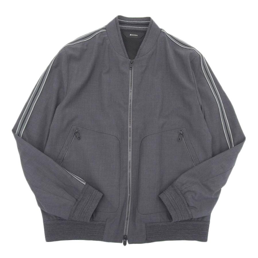 美品 Z Zegna ジーゼニア TECHMERINO WASH＆GO ジップアップ 