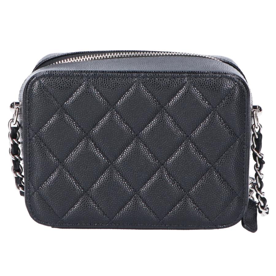 CHANEL 美品 シャネル 31番台 AP2426 シルバー金具 キャビアスキン 