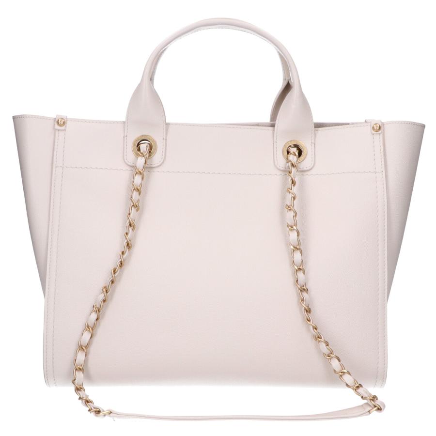 CHANEL（シャネル） 美品 26番台 A57069 スタッズロゴ ドーヴィル 