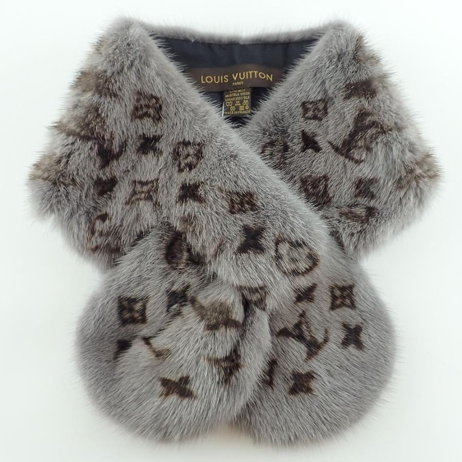 美品 LOUIS VUITTON ルイ・ヴィトン M72437 エシャルプ・ミニヴィゾン