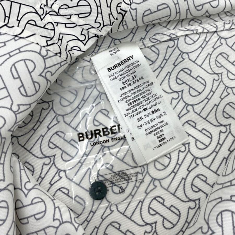 BURBERRY（バーバリー） 新品同様 モノグラム ボウタイ ブラウス