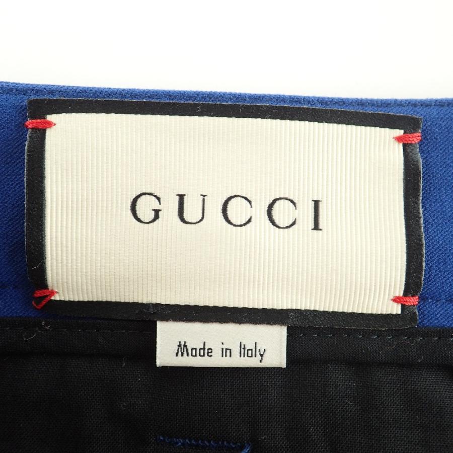 GUCCI グッチ 国内正規 522938 ロゴサイドライン ギャバジンストレッチ 