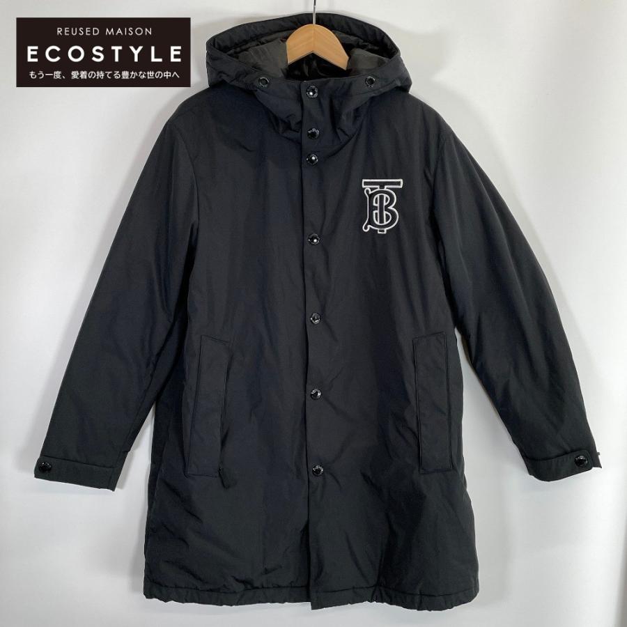 BURBERRY（バーバリー） 8019474 ブラック TBロゴ ナイロンコート