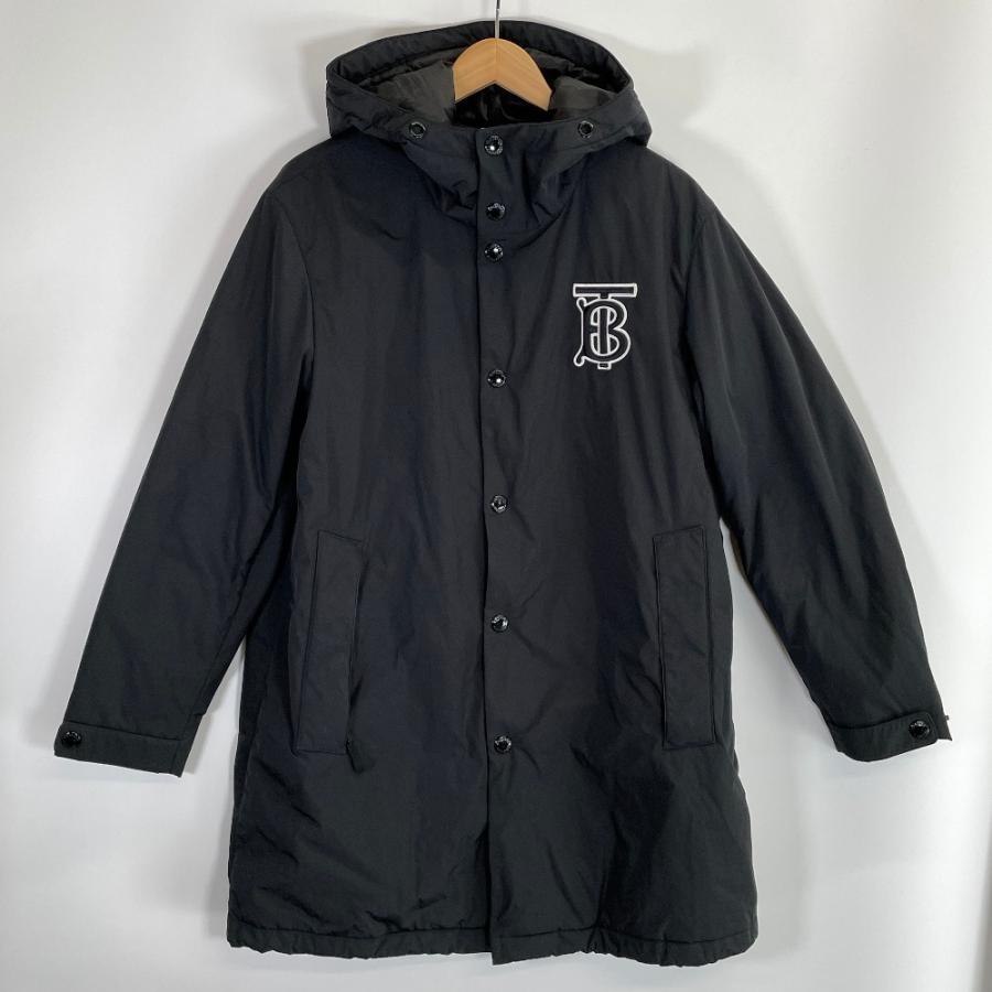 BURBERRY（バーバリー） 8019474 ブラック TBロゴ ナイロンコート