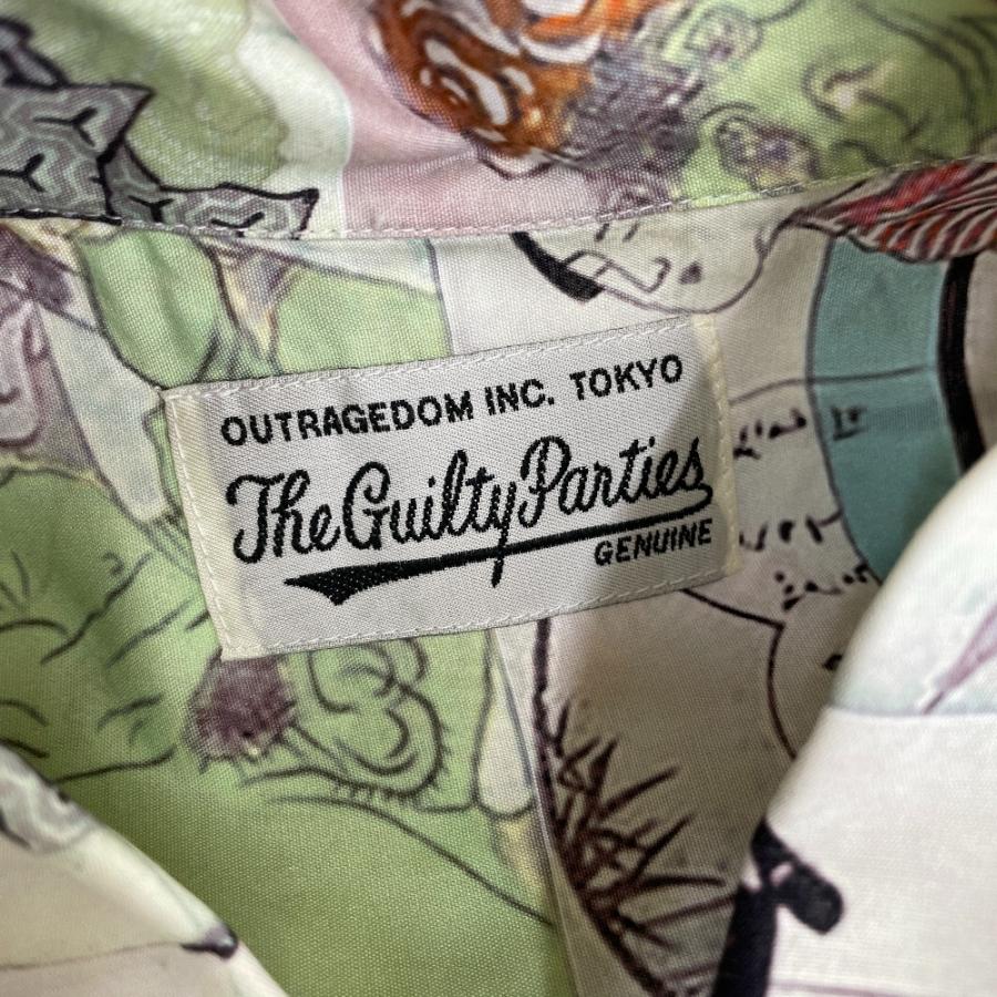 WACKO MARIA ワコマリア 20SS 春画 HAWAIIAN SHIRTS ライトグリーン系