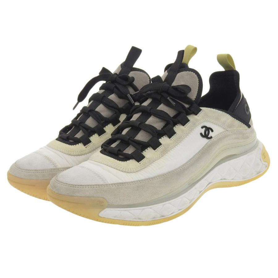 CHANEL シャネル ココマーク ヒールロゴ スニーカー シューズ CHANEL シャネル ココマーク ヒールロゴ スニーカー シューズ