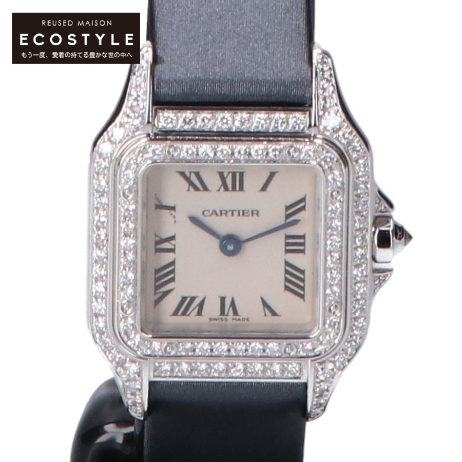 Cartier カルティエ 1660 K18WG パンテールSM 2重ダイヤベゼル Cartier カルティエ 1660 K18WG パンテールSM 2重ダイヤベゼル