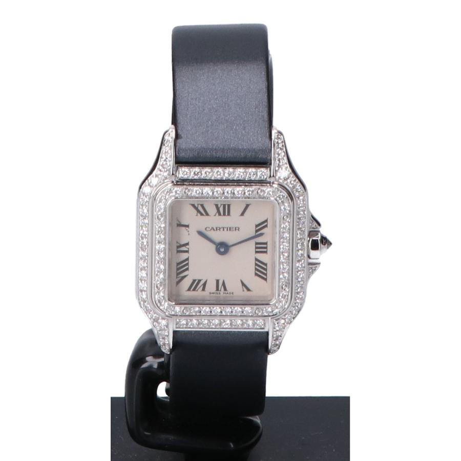 Cartier カルティエ 1660 K18WG パンテールSM 2重ダイヤベゼル Cartier カルティエ 1660 K18WG パンテールSM 2重ダイヤベゼル