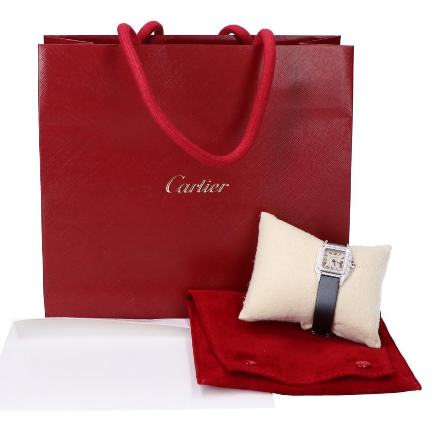 Cartier（カルティエ） 1660 K18WG パンテールSM 2重ダイヤベゼル