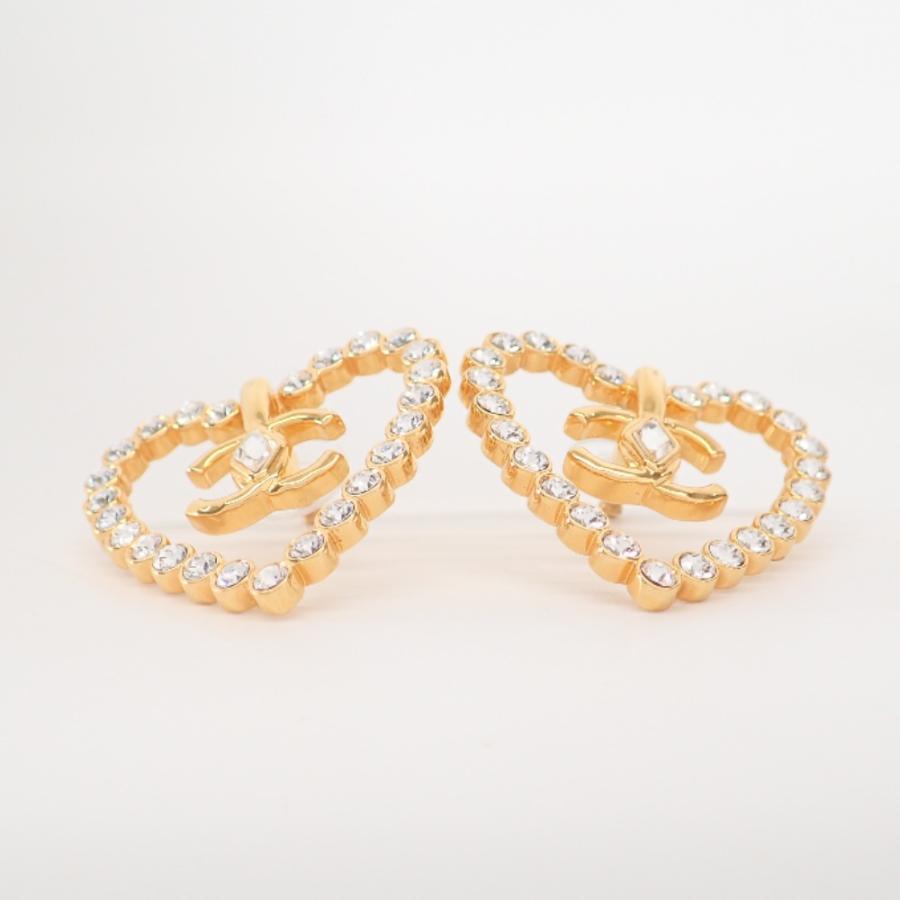 CHANEL（シャネル） 新品同様 L23C CCココマーク＆ハート ピアス