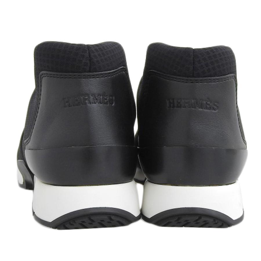 美品/ HERMES エルメス RUNラン ローカット スニーカー/ シューズ 35 