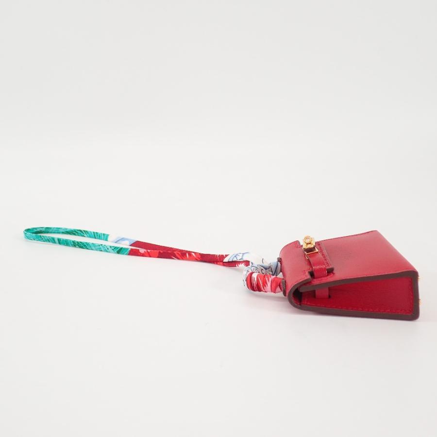 新品同様/ HERMES エルメス D刻印 ボックスカーフ マイクロ ケリー