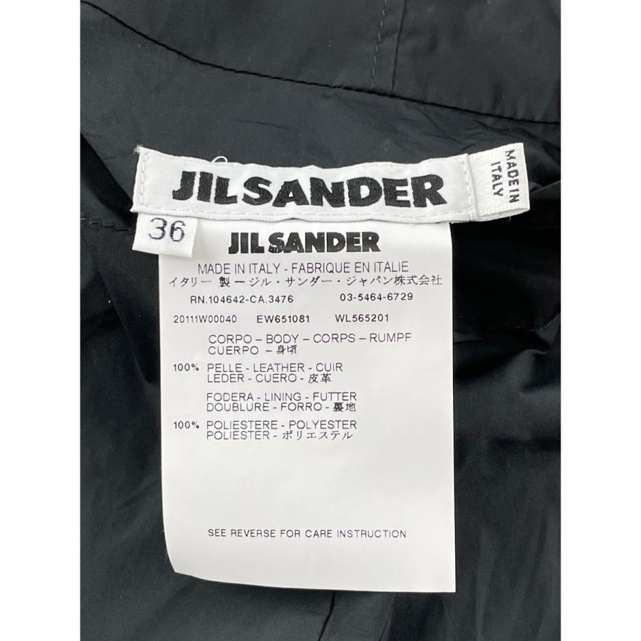 JIL SANDER（ジルサンダー） ナイロン×レザー リバーシブルコート