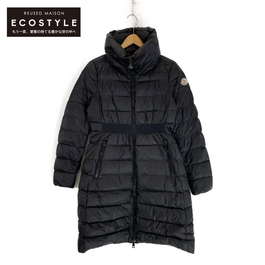 モンクレール　TALHOUET　ダウンコート モンクレール ロングダウンコート TALHOUET ブラック サイズ0