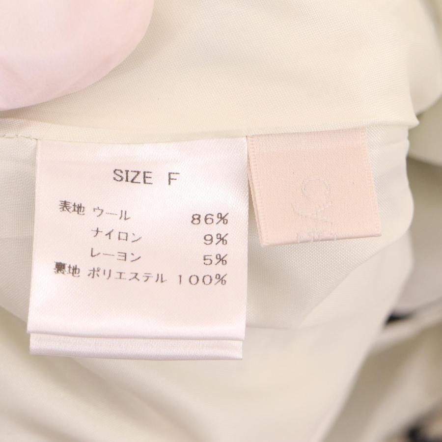 新品！シーニュ ツイードトップス roman ブラック cygne シーニュ Romane ツイードトップス ブラック アイボリー F