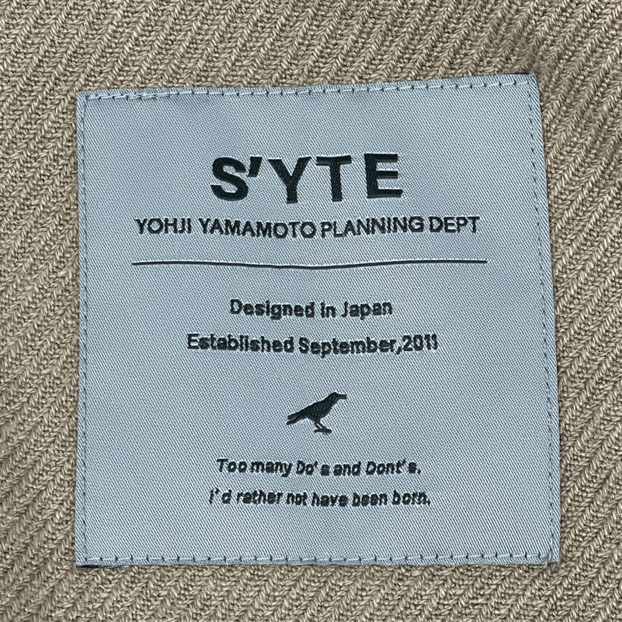 Yohji Yamamoto（ヨウジヤマモト） 新品未使用 UV-J04-034 S'YTE