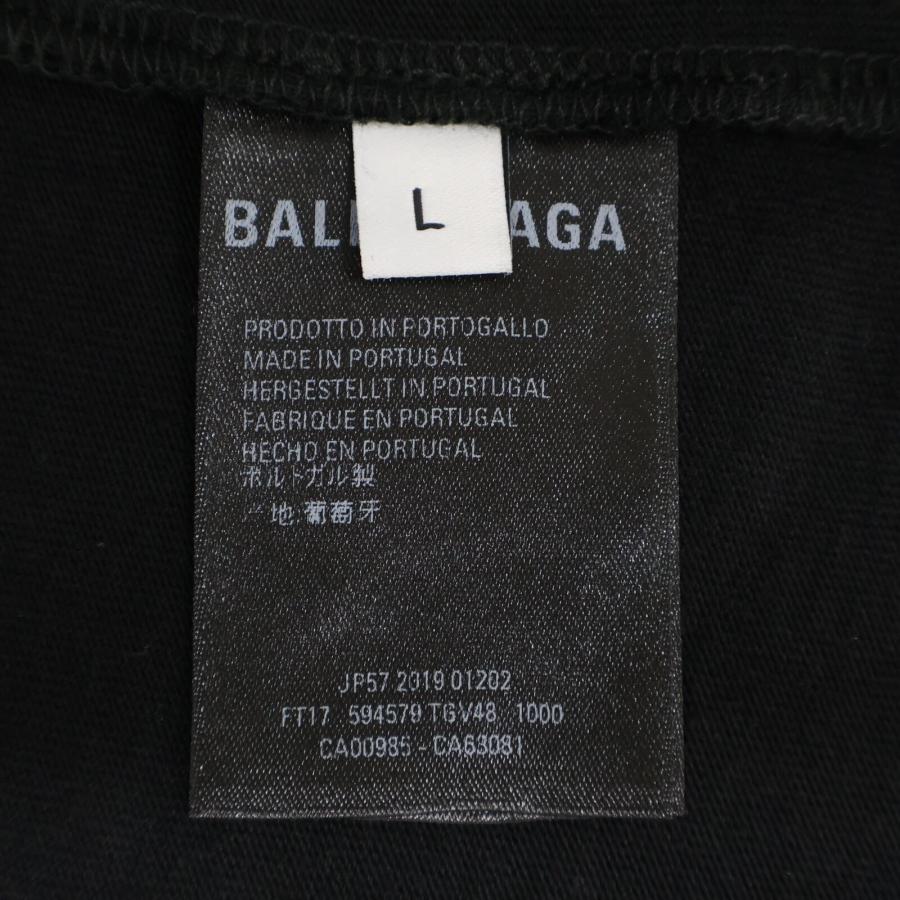 BALENCIAGA（バレンシアガ） 美品/国内正規 594579 PARISロゴ 半袖T